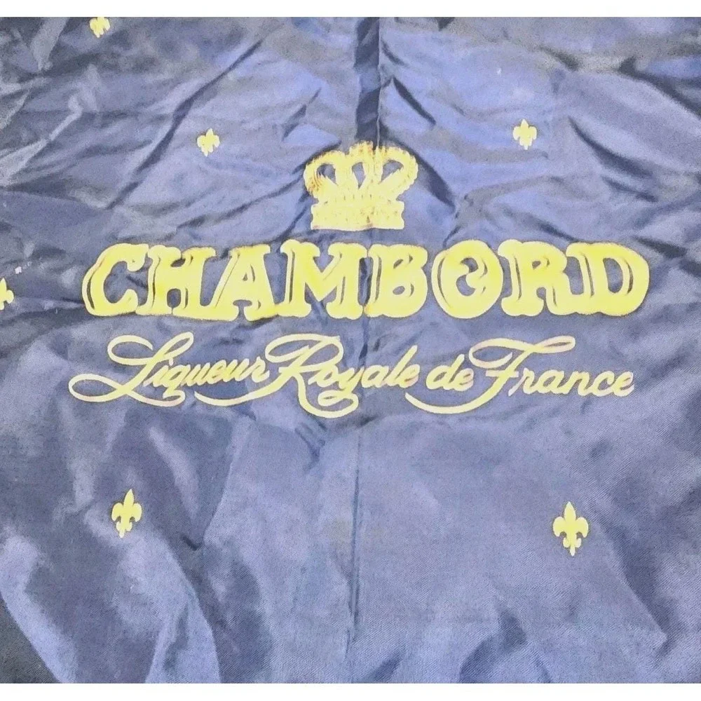 Chambord Liqueur Royale de France Wall Banner Blur And Gold Advertising 35